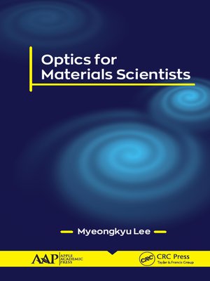 cover image of Optics for Materials Scientists